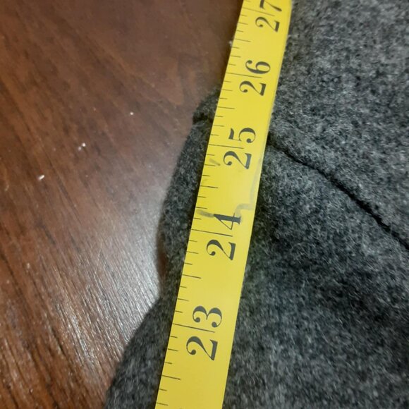 Marvin Richards Double Breasted Gray Wool Blend Pea coat Women's Size 6 - Picture 13 of 14